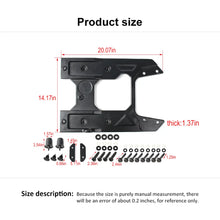 For 2018+ Jeep Wrangler JL JLU Oversized Enhance Spare Tire Mounting Bracket Kit RT-TCZ