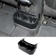 For 2018+ Jeep Wrangler JL JLU Rear Seat Cup Holders Rear Console Drink Storage Box Mount RT-TCZ