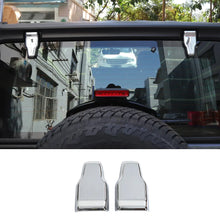 For 2018+ Jeep Wrangler JL JLU Rear Window Right & Left Hinge Covers Trim 2pcs RT-TCZ