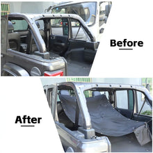 For 2018+ Jeep Wrangler JL JLU Sunshade Top Car Bed Rest Roof Hammock 2Door/4Door Black RT-TCZ