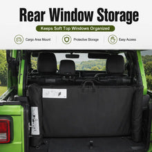 For 2018+ Jeep Wrangler JL JLU Trunk Soft Top Window Storage Bag RT-TCZ