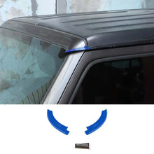 For 2018+ Jeep Wrangler JL JLU & Gladiator JT 1 Pair Hardtop Rain Diverter Drip Rail Extension Rain Gutter RT-TCZ