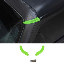 For 2018+ Jeep Wrangler JL JLU & Gladiator JT 1 Pair Hardtop Rain Diverter Drip Rail Extension Rain Gutter RT-TCZ