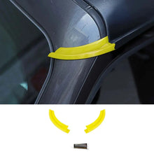 For 2018+ Jeep Wrangler JL JLU & Gladiator JT 1 Pair Hardtop Rain Diverter Drip Rail Extension Rain Gutter RT-TCZ