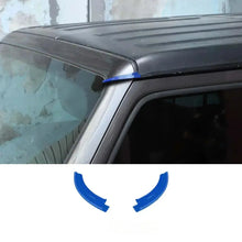 For 2018+ Jeep Wrangler JL JLU & Gladiator JT 1 Pair Hardtop Rain Diverter Drip Rail Extension Rain Gutter RT-TCZ