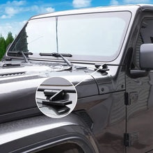 For 2018+ Jeep Wrangler JL JLU & Gladiator JT 2x A-pillar Light Lamp Pod Bracket Mount Support Aluminum RT-TCZ