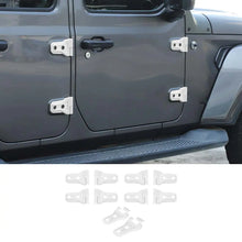 For 2018+ Jeep Wrangler JL JLU & Gladiator JT 4Door Blue Door & Engine Hood Hinge Trim Cover RT-TCZ