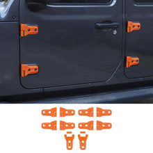 For 2018+ Jeep Wrangler JL JLU & Gladiator JT 4Door Blue Door & Engine Hood Hinge Trim Cover RT-TCZ