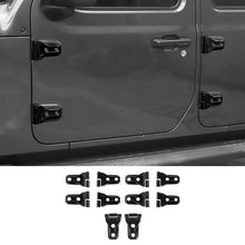 For 2018+ Jeep Wrangler JL JLU & Gladiator JT 4Door Blue Door & Engine Hood Hinge Trim Cover RT-TCZ