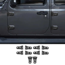 For 2018+ Jeep Wrangler JL JLU & Gladiator JT 4Door Blue Door & Engine Hood Hinge Trim Cover RT-TCZ