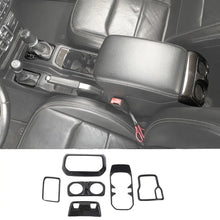 For 2018+ Jeep Wrangler JL JLU & Gladiator JT 6PCS Gear Shift Cup Holder Rear Air Vent Trim Kit RT-TCZ