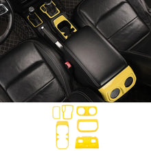 For 2018+ Jeep Wrangler JL JLU & Gladiator JT 6PCS Gear Shift Cup Holder Rear Air Vent Trim Kit RT-TCZ