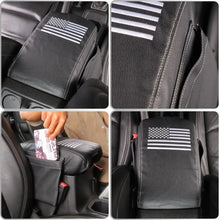 For 2018+ Jeep Wrangler JL JLU & Gladiator JT Armrest Box Pad Cover with Storage Bag  Leather RT-TCZ