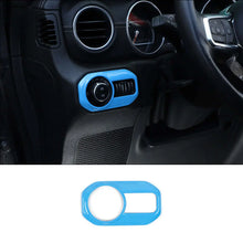 For 2018+ Jeep Wrangler JL JLU & Gladiator JT Car Headlight Switch Button Bezel Trim Cover Dashboard Accent RT-TCZ