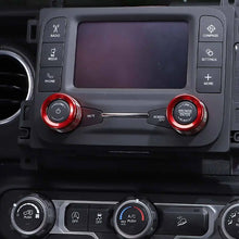 For 2018+ Jeep Wrangler JL JLU & Gladiator JT Center Console Small Screen Switch Knob Ring Trim RT-TCZ