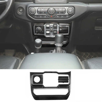 For 2018+ Jeep Wrangler JL JLU & Gladiator JT Cigarette Lighter & USB Socket & Window Control Panel Cover Decor Sticker Frame Trim RT-TCZ