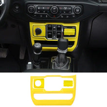 For 2018+ Jeep Wrangler JL JLU & Gladiator JT Cigarette Lighter & USB Socket & Window Control Panel Cover Decor Sticker Frame Trim RT-TCZ