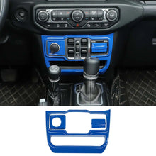 For 2018+ Jeep Wrangler JL JLU & Gladiator JT Cigarette Lighter & USB Socket & Window Control Panel Cover Decor Sticker Frame Trim RT-TCZ