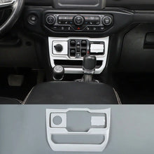 For 2018+ Jeep Wrangler JL JLU & Gladiator JT Cigarette Lighter & USB Socket & Window Control Panel Cover Decor Sticker Frame Trim RT-TCZ