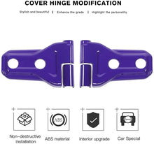 For 2018+ Jeep Wrangler JL JLU & Gladiator JT Door Hinge Covers Protector Decoration Trim Kit RT-TCZ