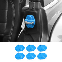 For 2018+ Jeep Wrangler JL JLU & Gladiator JT Door Lock Cover Buckle Cover Trim RT-TCZ