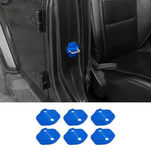 For 2018+ Jeep Wrangler JL JLU & Gladiator JT Door Lock Cover Buckle Cover Trim RT-TCZ