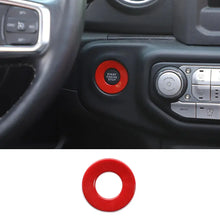 For 2018+ Jeep Wrangler JL JLU & Gladiator JT Engine Start Button Badge Trim Cover RT-TCZ
