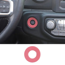 For 2018+ Jeep Wrangler JL JLU & Gladiator JT Engine Start Button Badge Trim Cover RT-TCZ