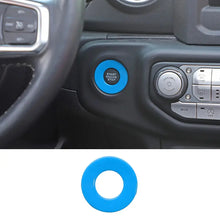 For 2018+ Jeep Wrangler JL JLU & Gladiator JT Engine Start Button Badge Trim Cover RT-TCZ