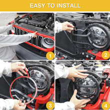 For 2018+ Jeep Wrangler JL JLU & Gladiator JT Front Headlight Guard Lamp Trim RT-TCZ