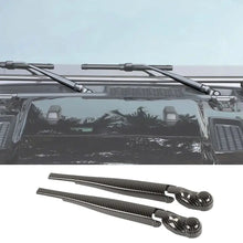 For 2018+ Jeep Wrangler JL JLU & Gladiator JT Front Windshield Rain Wiper Blade Cover Trim RT-TCZ