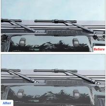 For 2018+ Jeep Wrangler JL JLU & Gladiator JT Front Windshield Rain Wiper Blade Cover Trim RT-TCZ