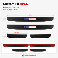 For 2018+ Jeep Wrangler JL JLU & Gladiator JT  Front & Rear Entry Guards Door Sill Plate Protectors Threshold Cover USA Flag RT-TCZ