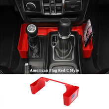 For 2018+ Jeep Wrangler JL JLU & Gladiator JT Gear Shift Storage Box Tray RT-TCZ