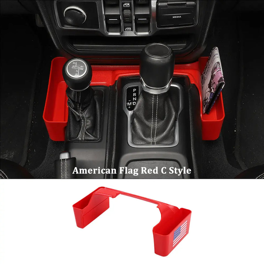 Gear Shift Storage Box for Jeep Wrangler JL, JLU & Gladiator JT