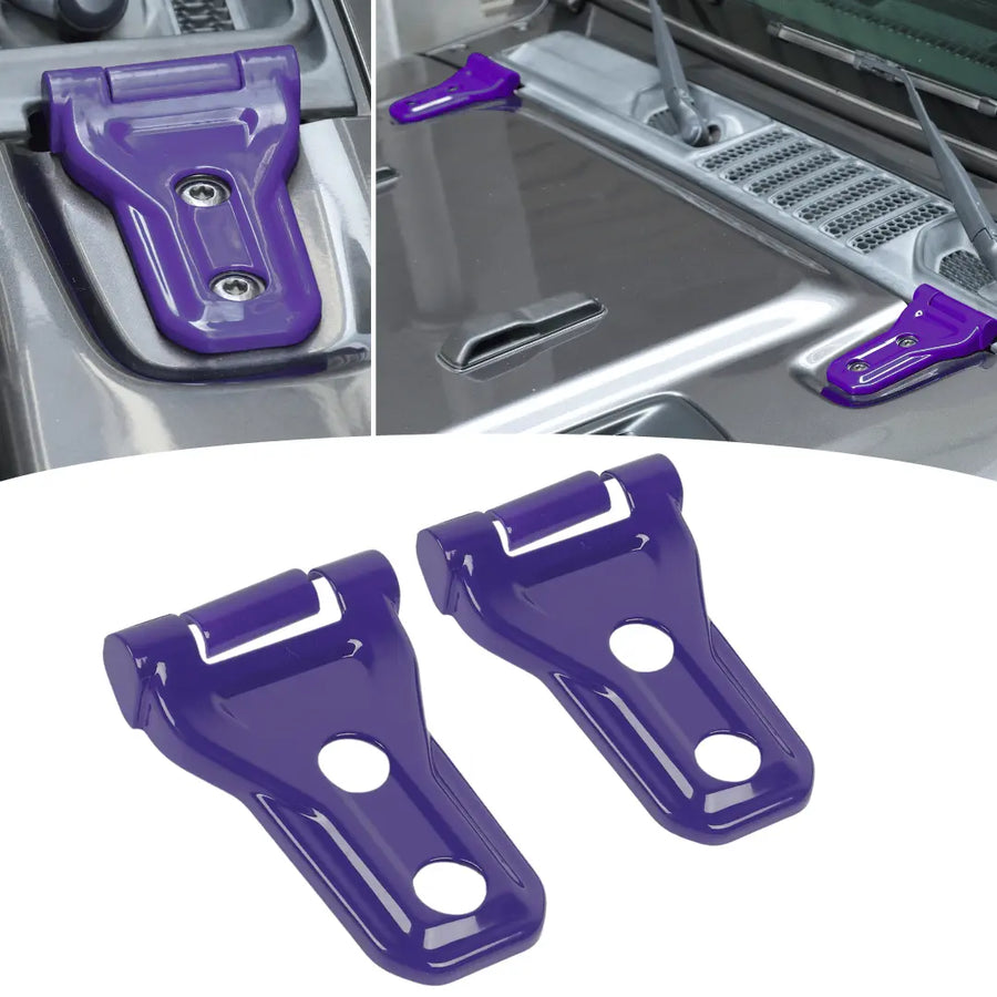 RT-TCZ Hood Hinge Cover Trim for 2018-2025 Jeep Wrangler JL JLU