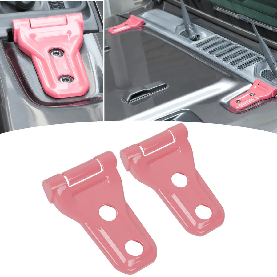 RT-TCZ Hood Hinge Cover Trim for 2018-2025 Jeep Wrangler JL JLU