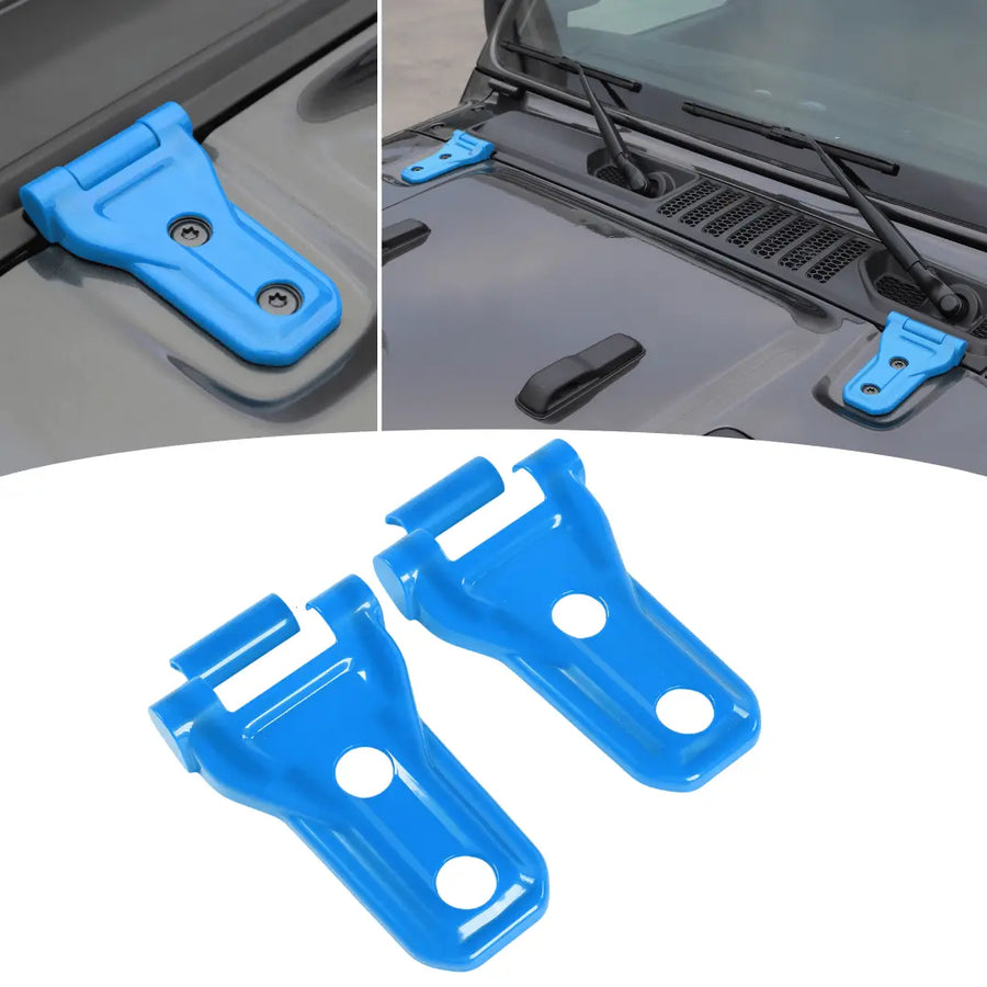 RT-TCZ Hood Hinge Cover Trim for 2018-2025 Jeep Wrangler JL JLU