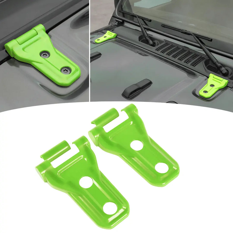 RT-TCZ Hood Hinge Cover Trim for 2018-2025 Jeep Wrangler JL JLU