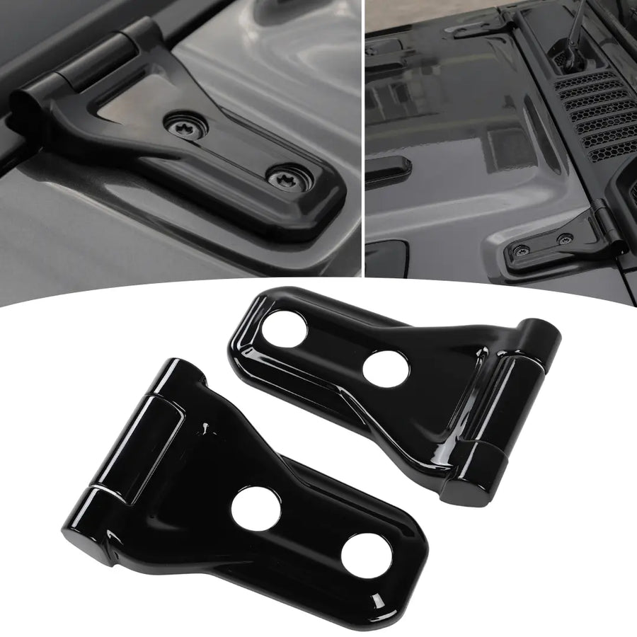 RT-TCZ Hood Hinge Cover Trim for 2018-2025 Jeep Wrangler JL JLU