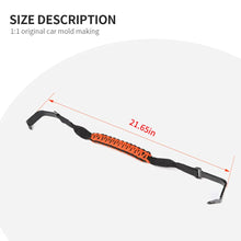 For 2018+ Jeep Wrangler JL JLU & Gladiator JT Rear Paracord Grab Handles Bars RT-TCZ