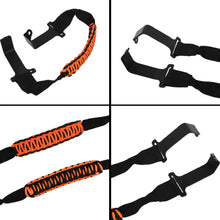 For 2018+ Jeep Wrangler JL JLU & Gladiator JT Rear Paracord Grab Handles Bars RT-TCZ