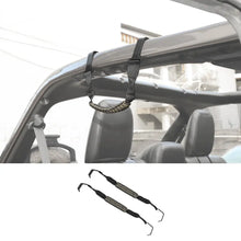 For 2018+ Jeep Wrangler JL JLU & Gladiator JT Rear Paracord Grab Handles Bars RT-TCZ