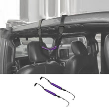 For 2018+ Jeep Wrangler JL JLU & Gladiator JT Rear Paracord Grab Handles Bars RT-TCZ