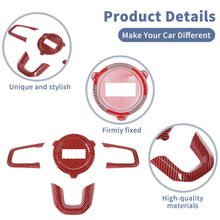 For 2018+ Jeep Wrangler JL/JLU & Gladiator JT Steering Wheel Center & Outer Trim – 4 Pieces Set RT-TCZ