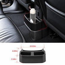 For 2018+ Jeep Wrangler JL JLU, Gladiator JT Rear Seat Cup Holder Floor Console Mounted Drink Holders Storage Box RT-TCZ