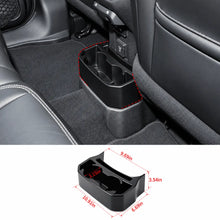 For 2018+ Jeep Wrangler JL JLU, Gladiator JT Rear Seat Cup Holder Floor Console Mounted Drink Holders Storage Box RT-TCZ