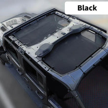 For 2018+ Jeep Wrangler JL/JT 4 Door Sun Shade Mesh Bikini Top Sunshade UV Protection RT-TCZ