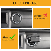 For 2018+ Jeep Wrangler JL/JT Aluminum Air Conditioning Tuyere Mobile Phone Holder Black RT-TCZ