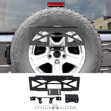 For 2018+ Jeep Wrangler JL Rear Spare Tire License Plate Bracket Accessories RT-TCZ